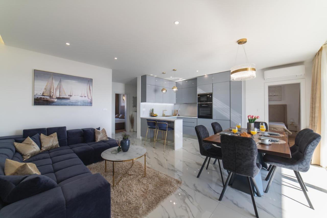 Apartman Blue Wave Трогир Экстерьер фото